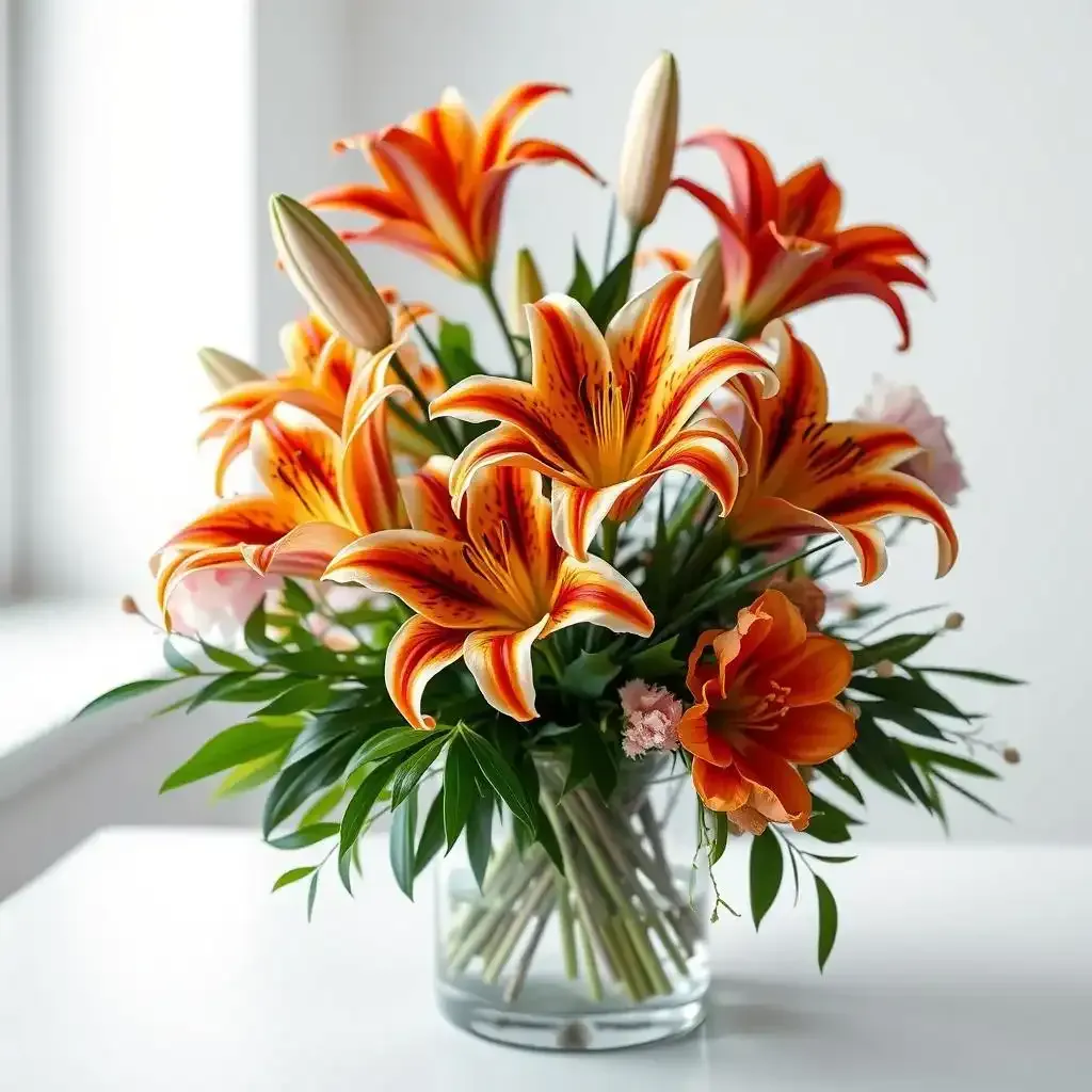 Designing With Tiger Lilies Henderson Florist Inspiration