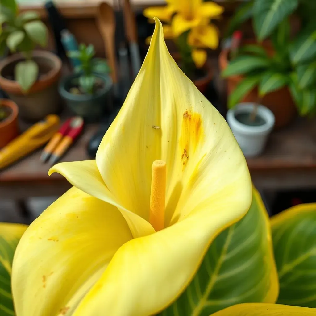 Diagnosing the Problem: Identifying the Root Cause of Yellowing Calla Lily Leaves