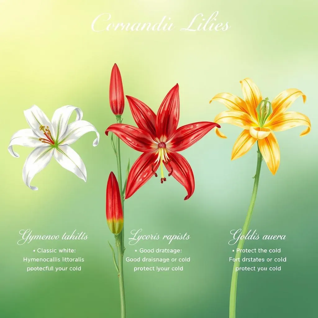 Different Types of Spider Lilies and Their Unique Care Needs