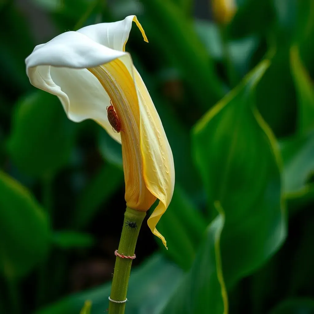 Diseases and Pests: Uninvited Guests in Your Calla Lily Garden