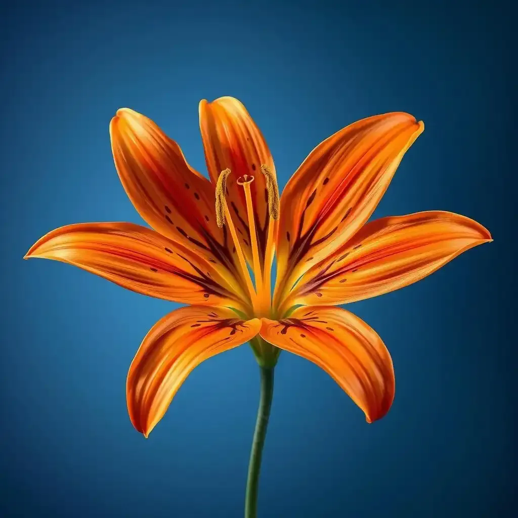 Dissecting The Tiger Lily Flower Diagram Parts And Functions