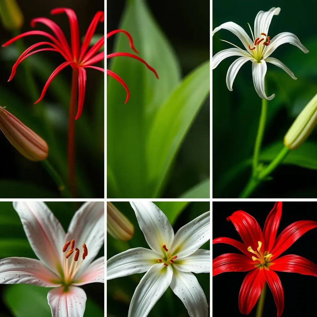 Exploring Different Varieties of Spider Lily Flower Images