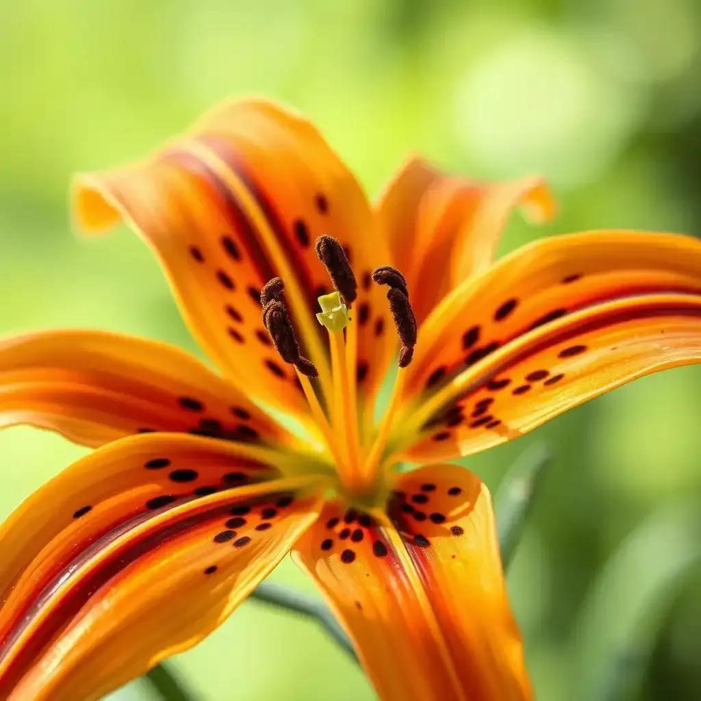 Exploring The Parts Of A Tiger Lily Flower Petals And Beyond