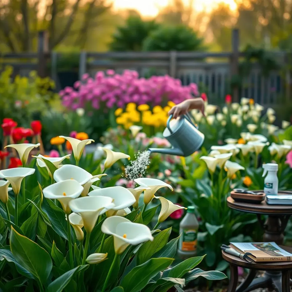 Feeding Your Calla Lilies: A Seasonal Approach