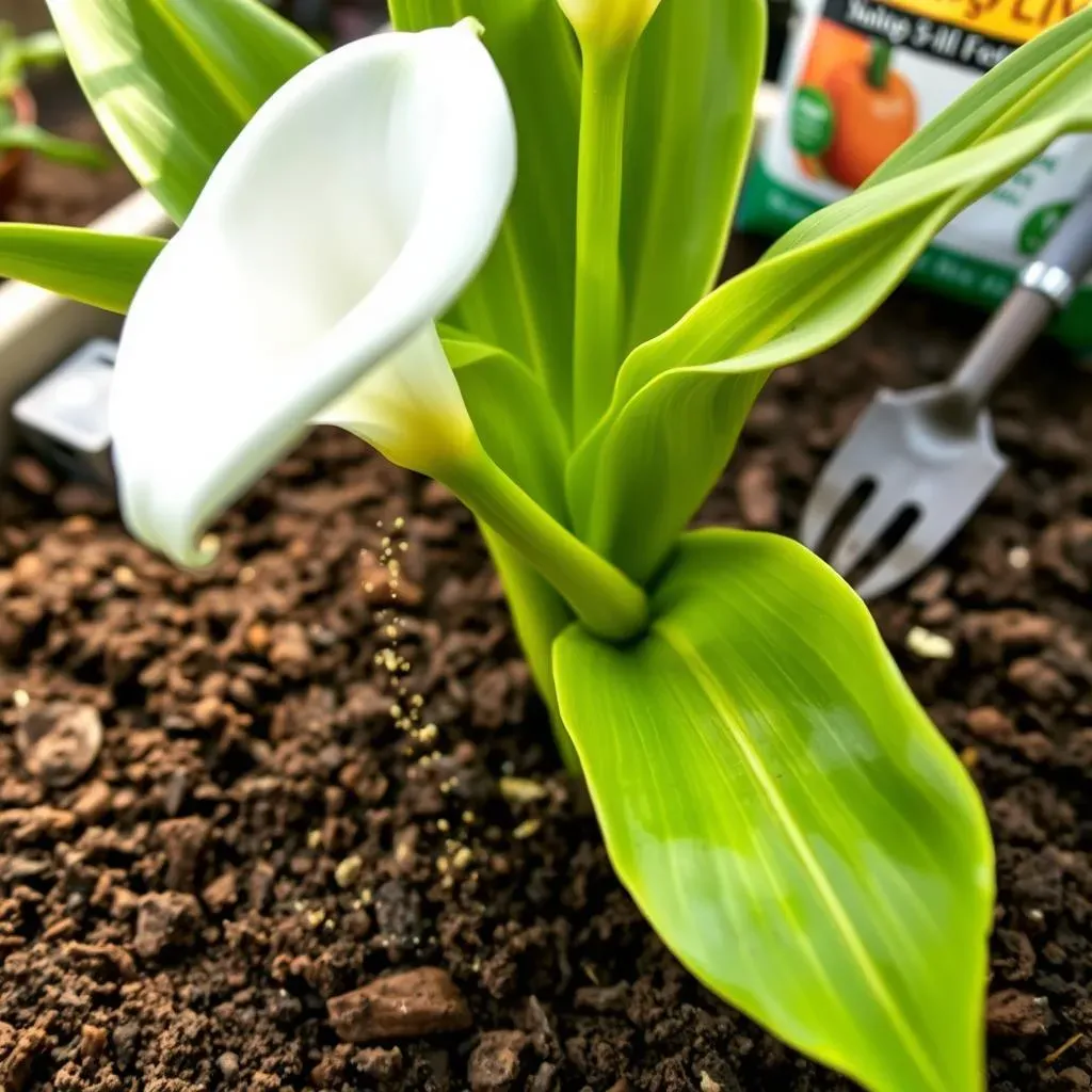 Fertilizer and Leaf Care: Giving Your Calla Lily a Boost