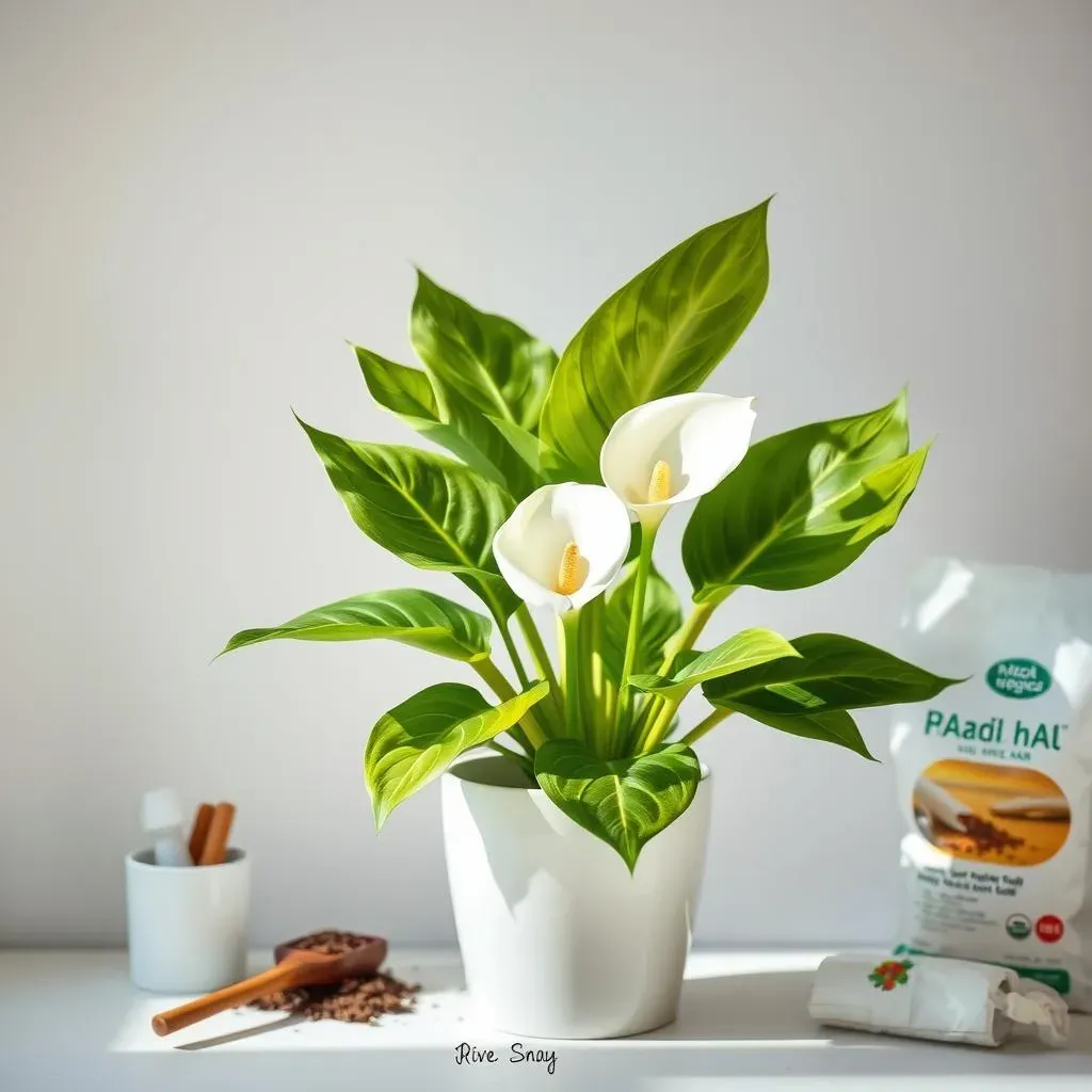 Fertilizing and Soil for Calla Lily Plant Care Indoors