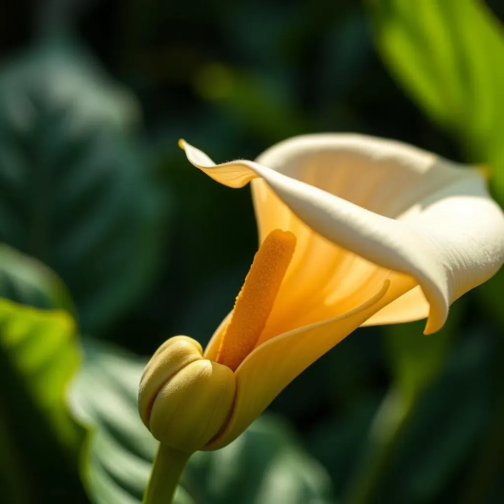 Finding Calla Lily Seeds Inside the Flower