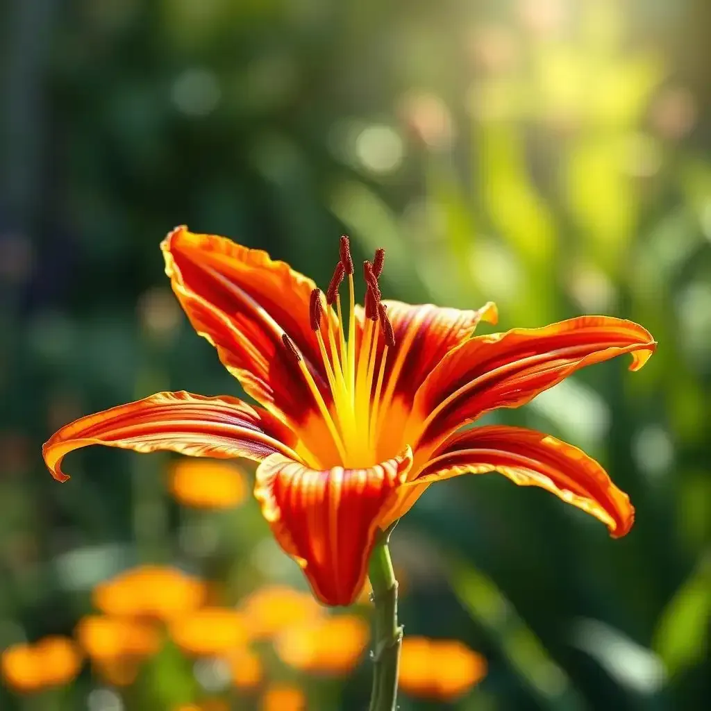 Flower Bomb Tiger Lily A Burst Of Color