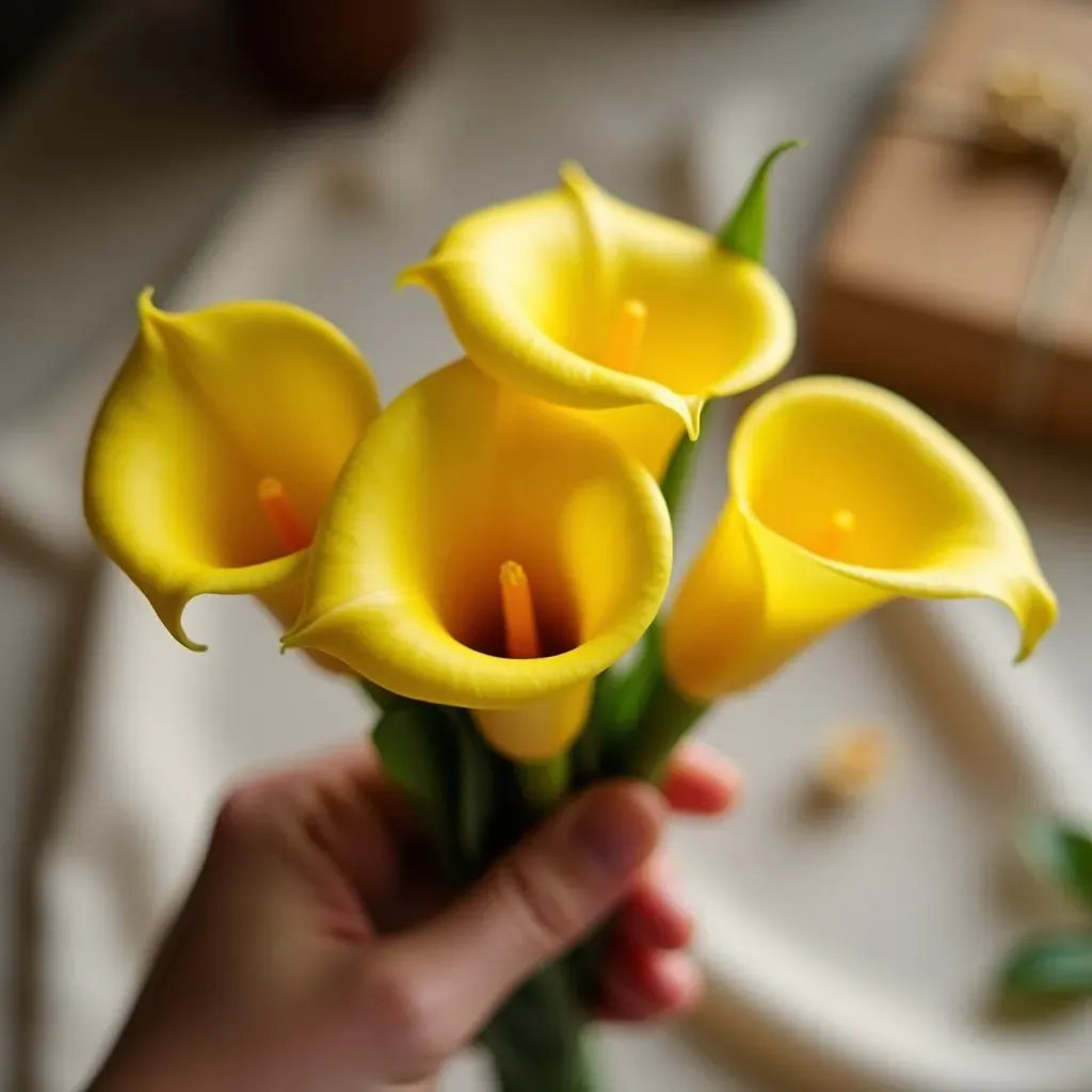 Gifting with Gratitude: When to Send Yellow Calla Lilies