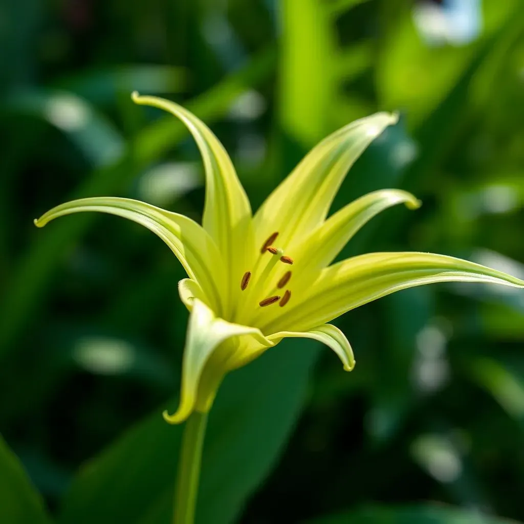 Discover the Amazing Green Spider Lily: Facts & More