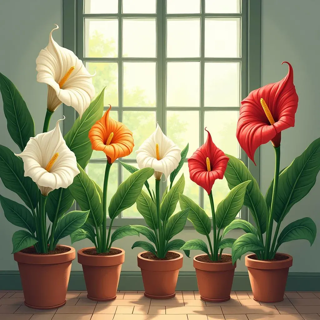 Growing and Caring for Calla Lily LookAlike Flowers