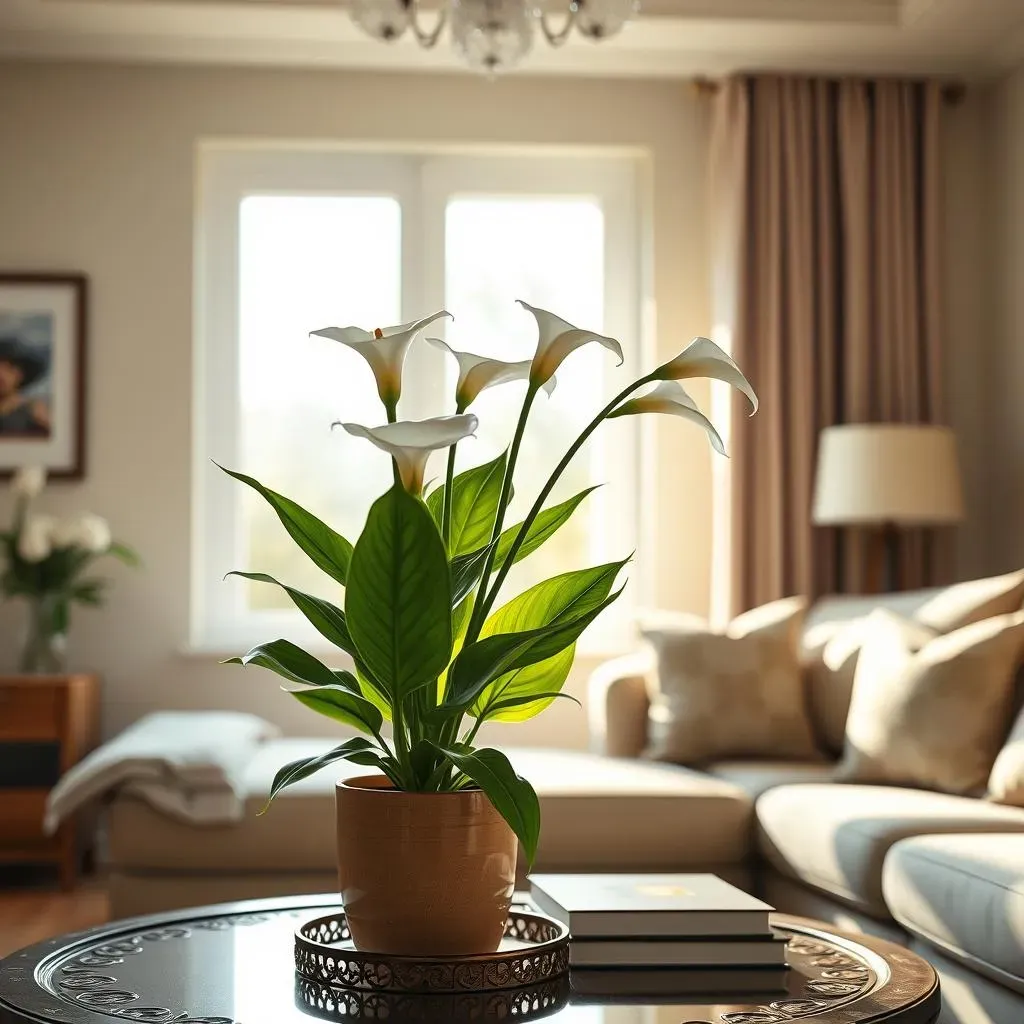 Growing Calla Lily White Flowers Indoors