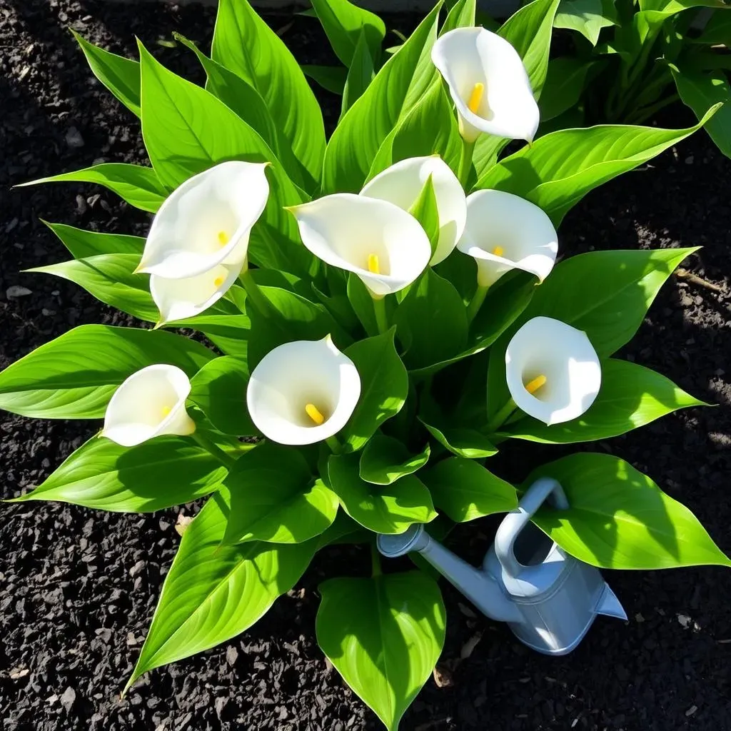 Helping Calla Lily Flowers to Keep Blooming