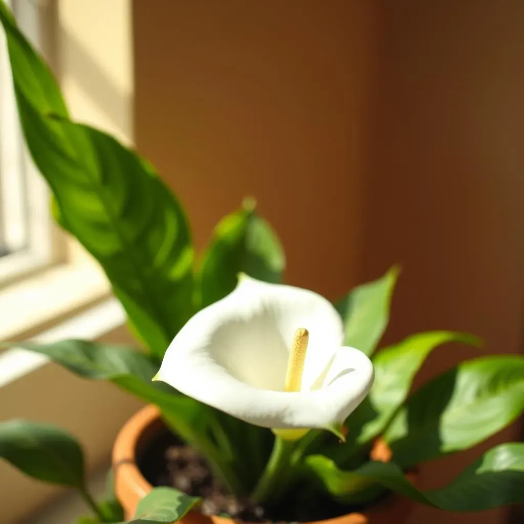 How to Make a Container Calla Lily Flower Bloom