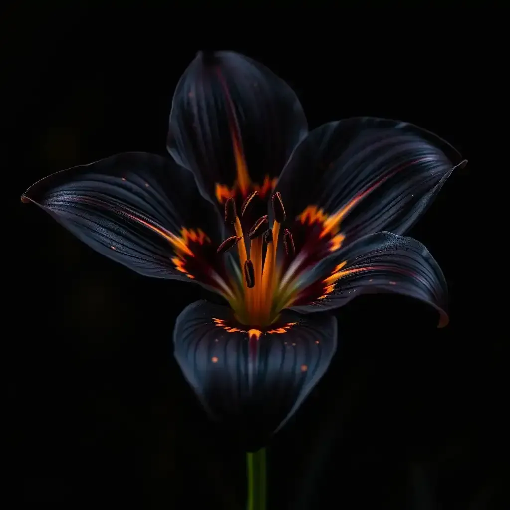 Introducing The Allure Of Black Tiger Lily Flowers