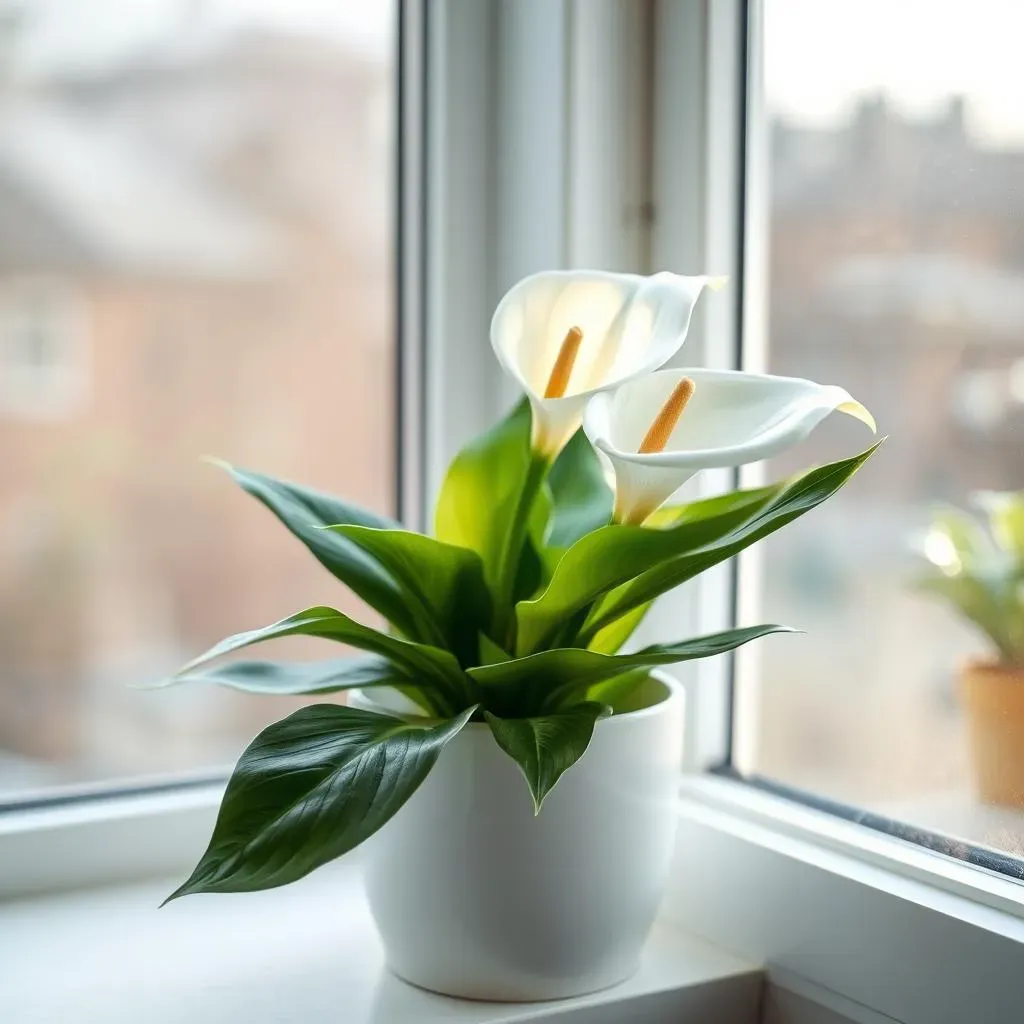 Lighting and Temperature for Indoor Calla Lilies