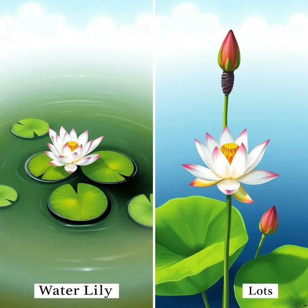 Lotus vs. Water Lily: Spotting the Difference