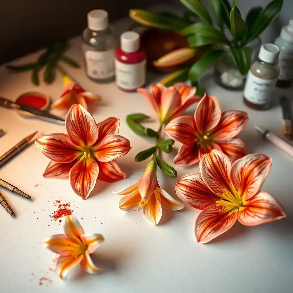 Making Stunning Tiger Lily Sugar Flowers A Stepbystep Guide