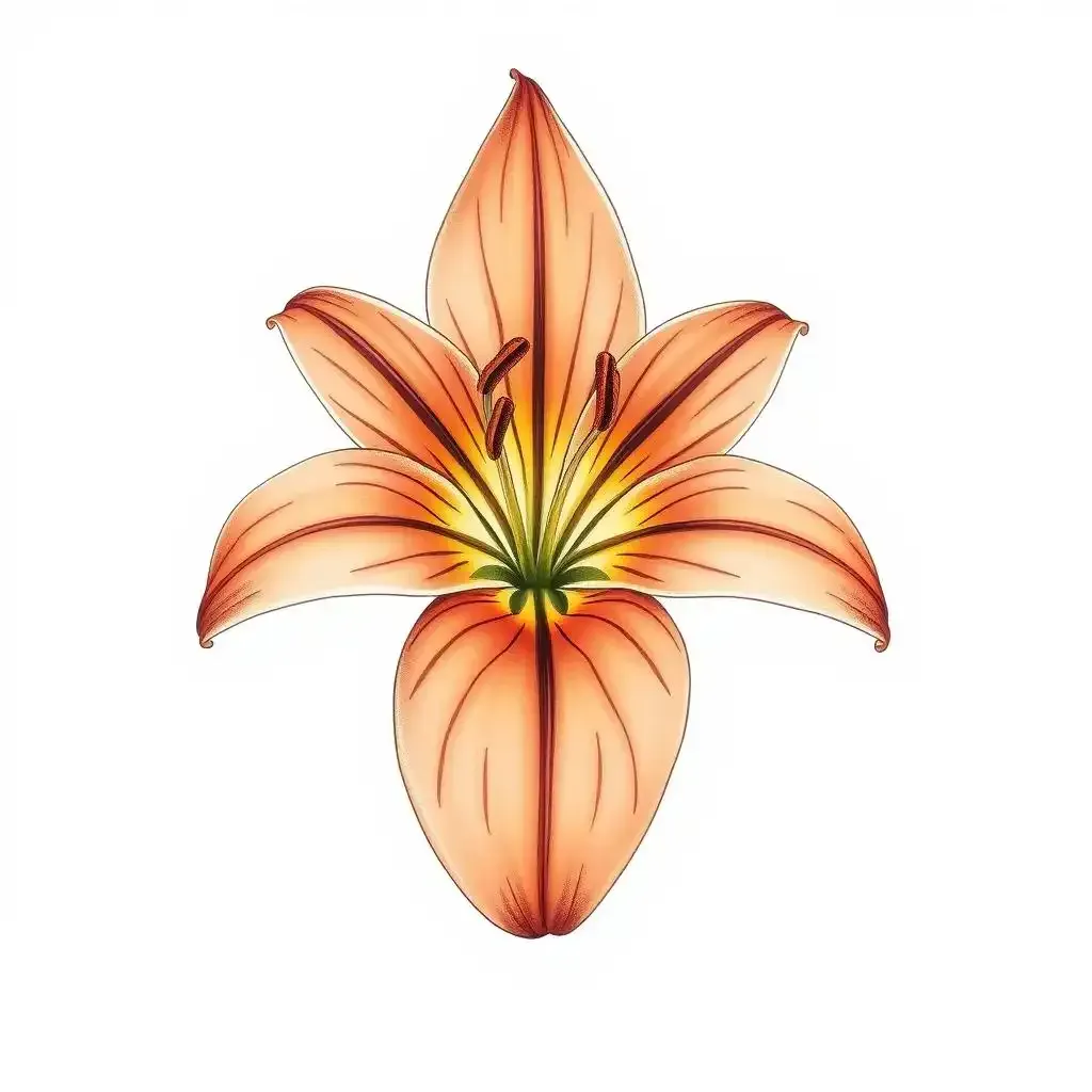 Mastering The Tiger Lily Flower Sketch Basic Techniques