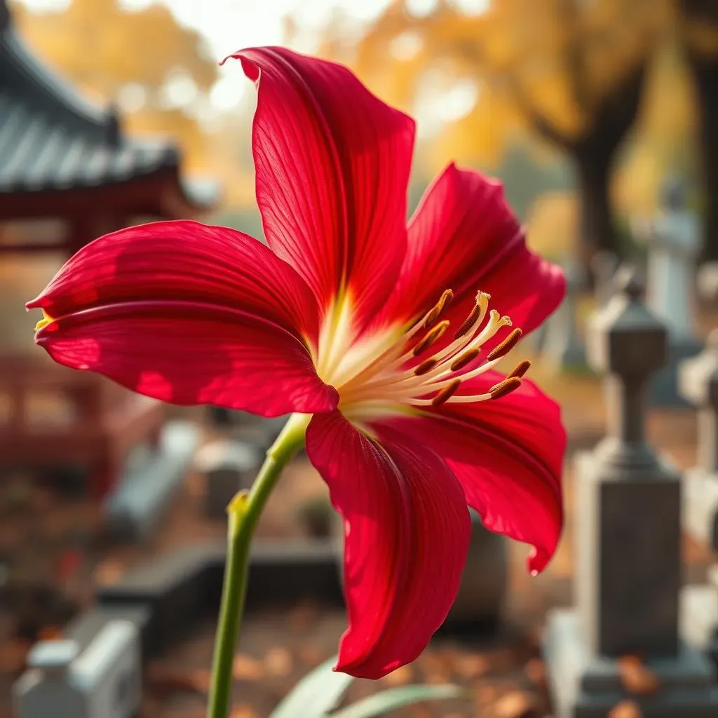 Absolute meaning of spider lily flower: Death and life