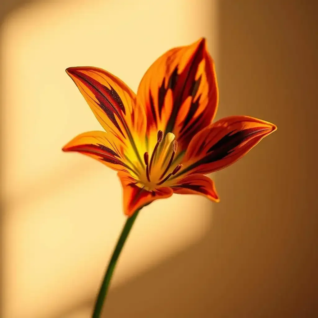 Mini Tiger Lily Flower A Tiny Burst Of Beauty