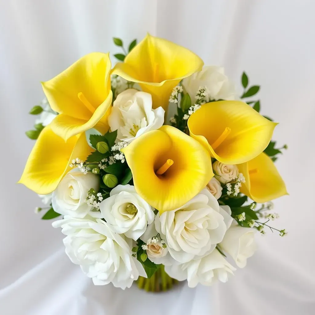 Pairing Perfection: Complementing Yellow Calla Lilies in Bouquets