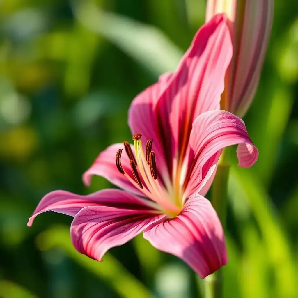 Pink Tiger Lily Flower Introducing Its Unique Beauty