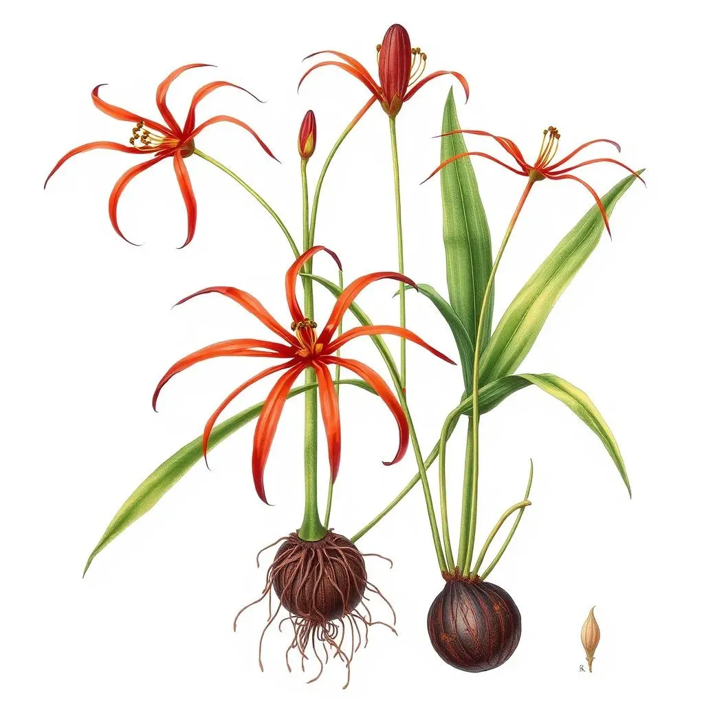 Plant Attributes of Spider Lilies