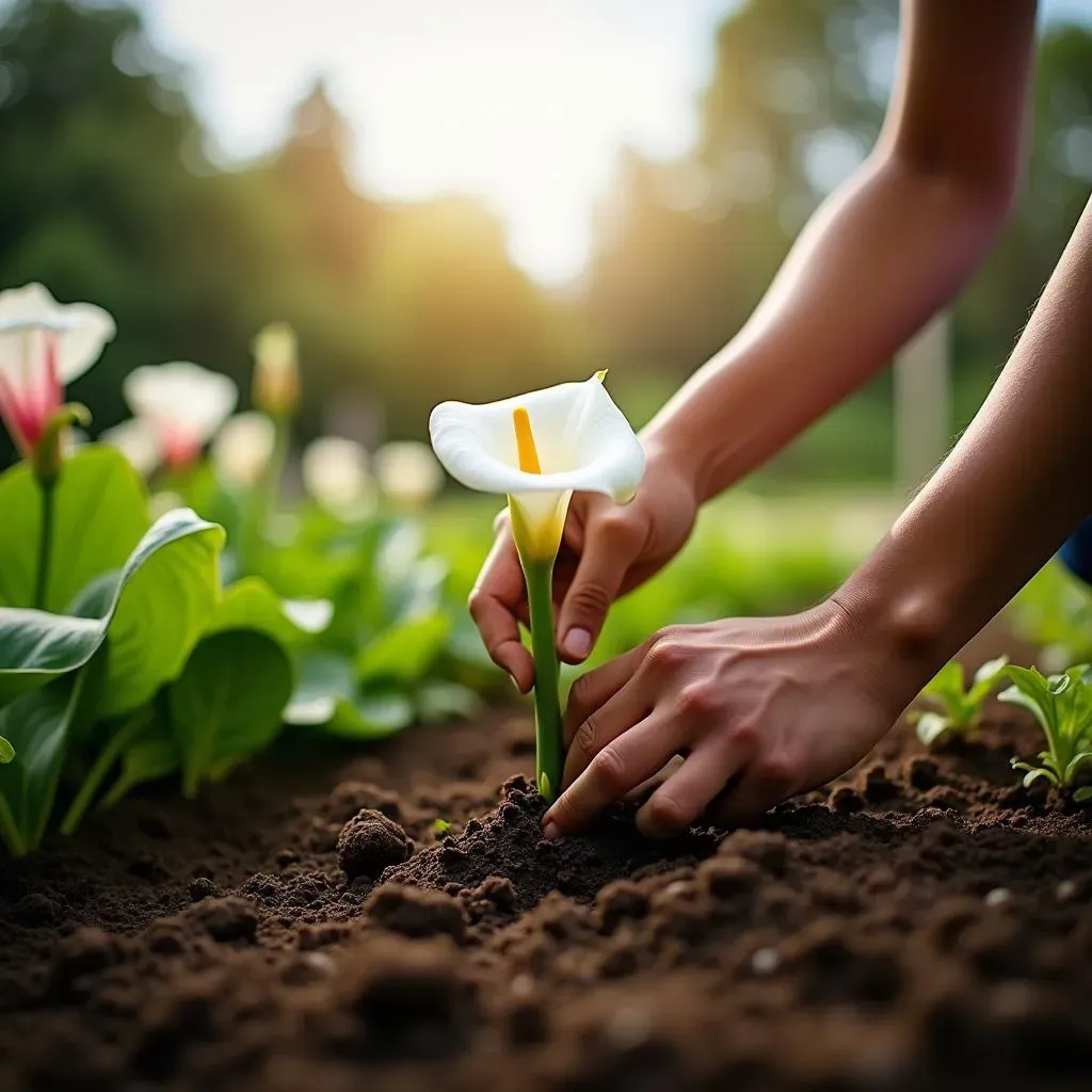 Planting and Growing Calla Lilies