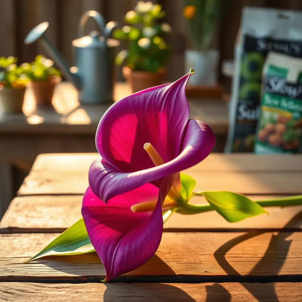 Planting and Nurturing Your Purple Calla Lily