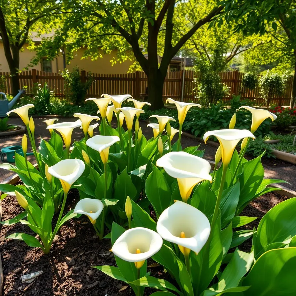 Planting Calla Lilies in Your Flower Bed