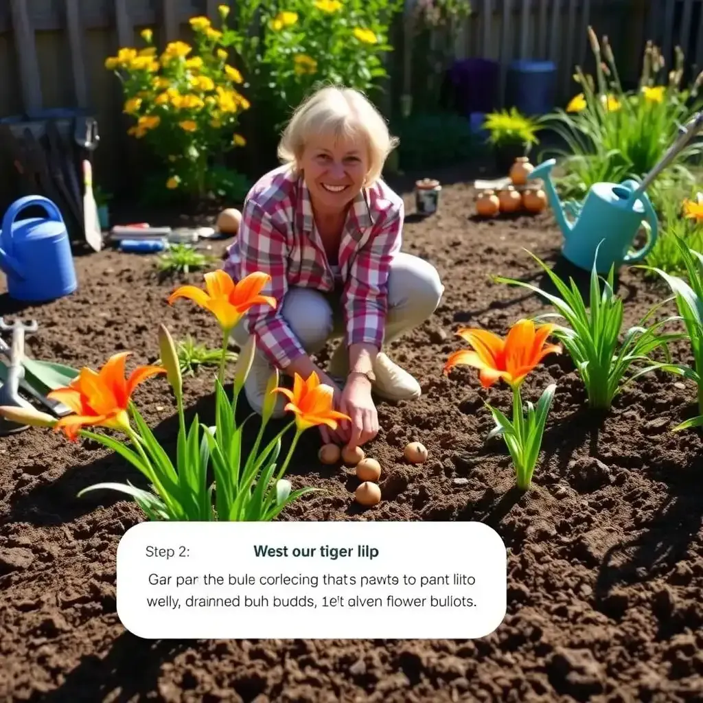 Planting Tiger Lily Flower Bulbs A Step By Step Guide