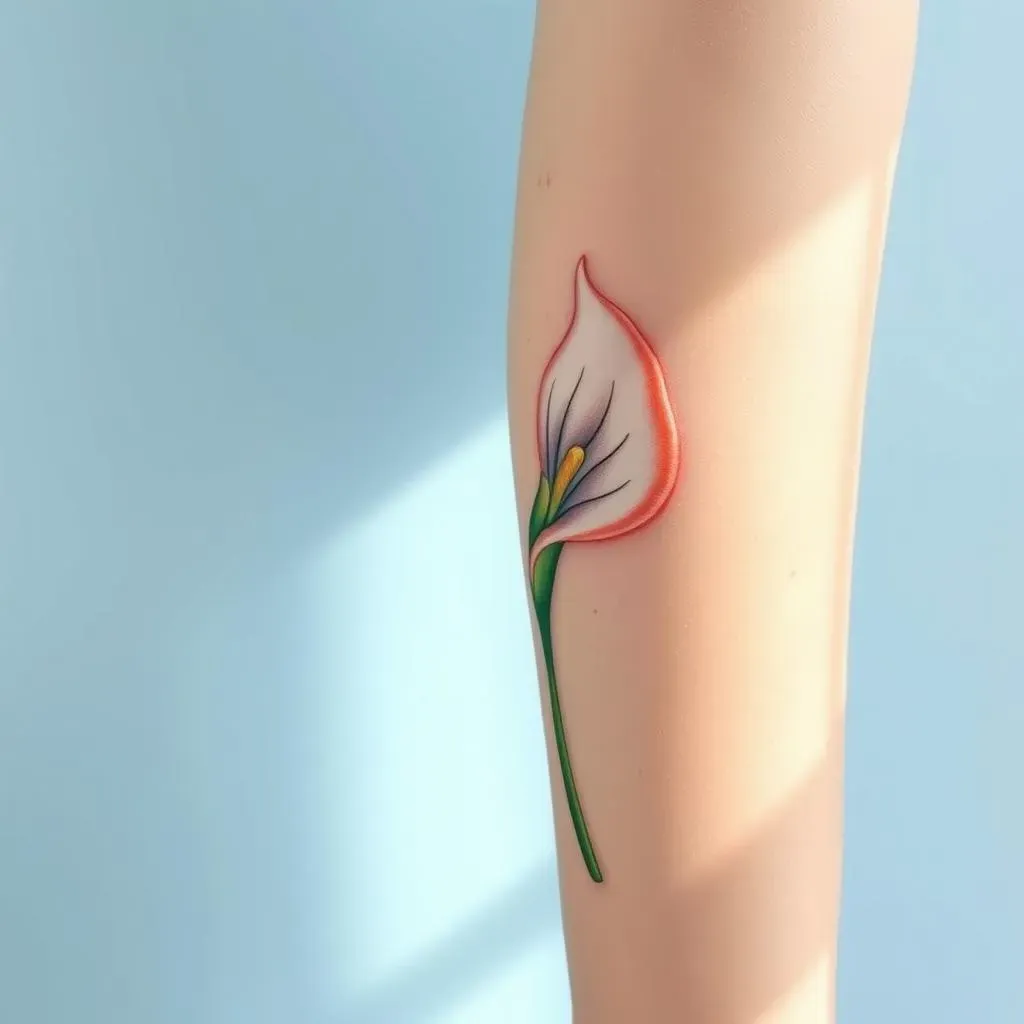 Popular Calla Lily Tattoo Designs and Styles