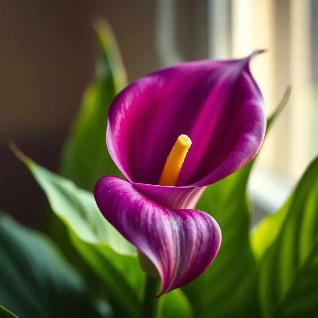 Stunning Purple Calla Lily Flower Pictures: Discover Beauty