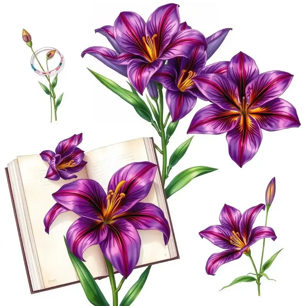 Purple Tiger Lily Flower Uses And Applications