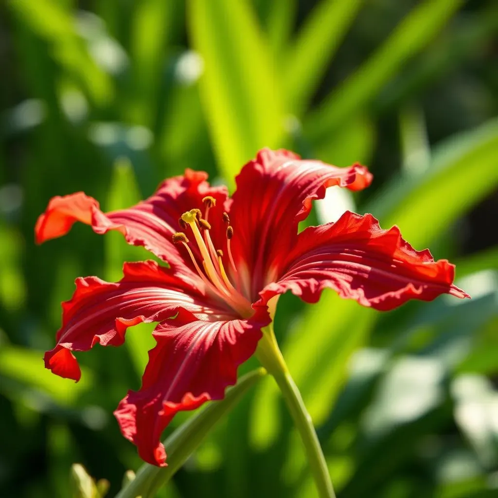 Red Lily Spider Flower: Toxicity, Medicine, and Cultural Significance