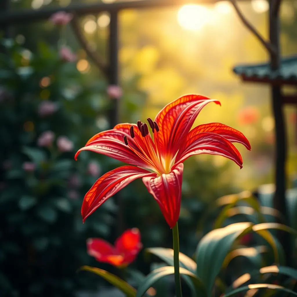 Stunning Red Spider Lily Flower Wallpaper: Discover the Beauty