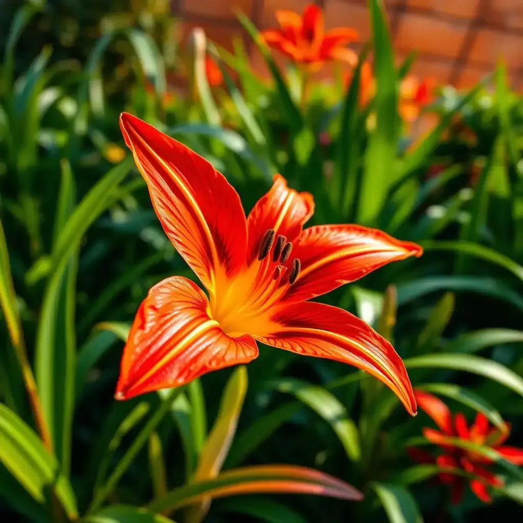 Red Tiger Lily Flower Introducing Its Striking Beauty