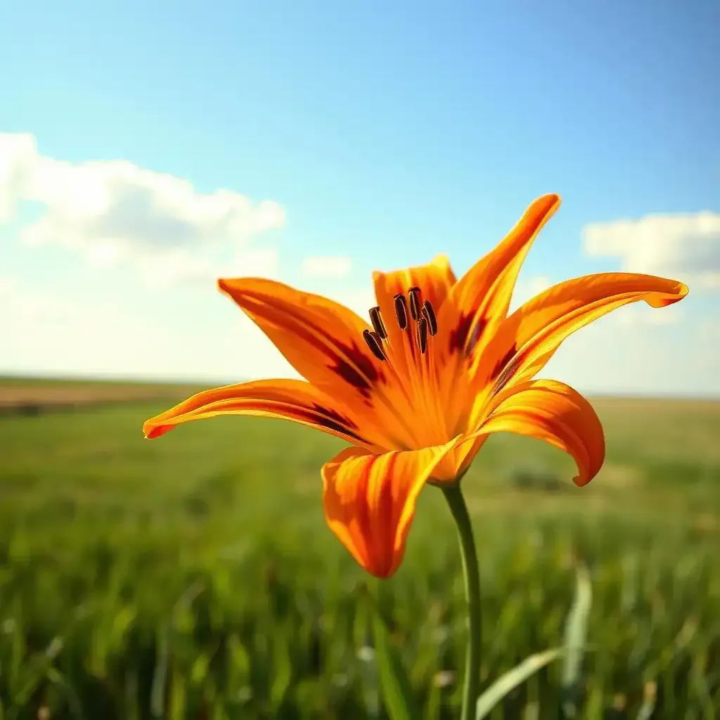 Saskatchewan Flower Tiger Lily: Amazing Photos - Lilyflower