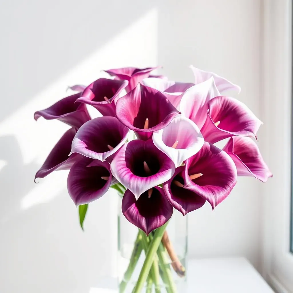 Shades of Purple: Exploring Calla Lily Varieties