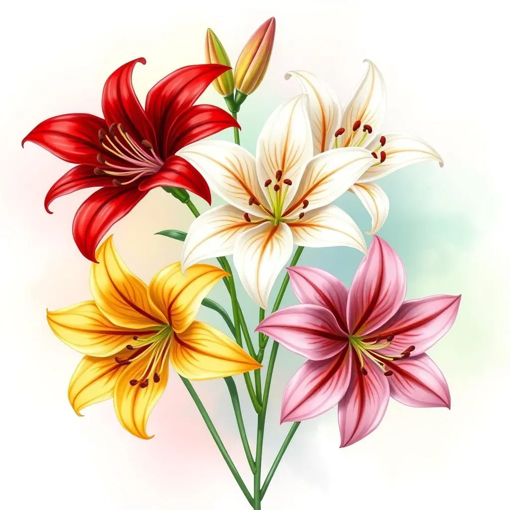 Spider Lily Flower Colors and Their Meanings