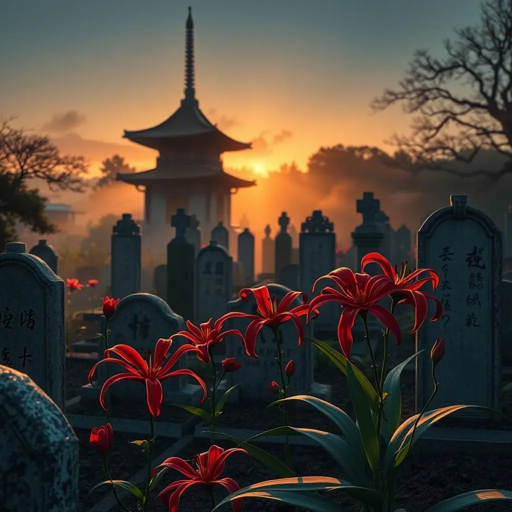 Spider Lily's Cultural Significance in Japan: Graveyards and Temples