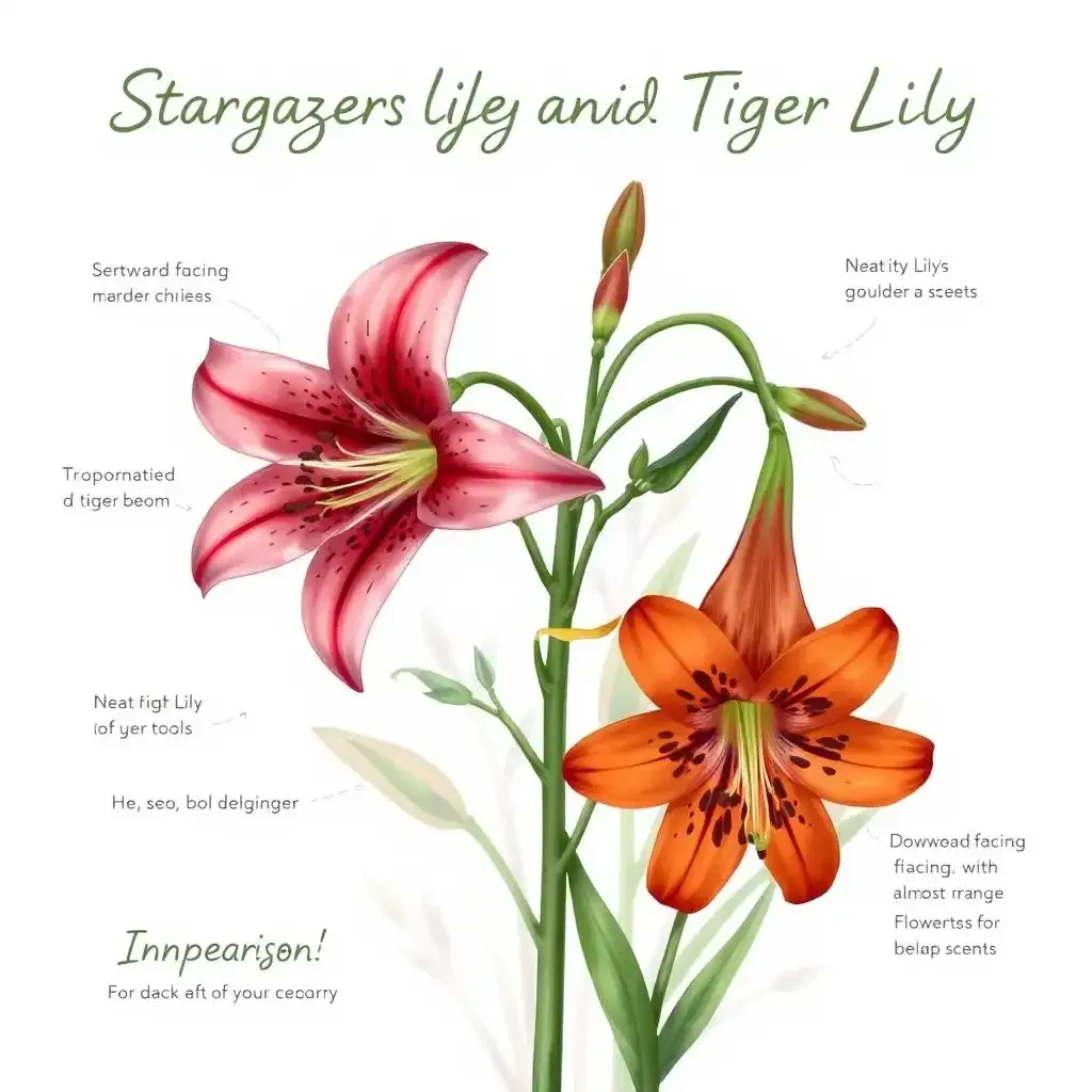 Stargazer Lily Vs Tiger Lily A Detailed Comparison