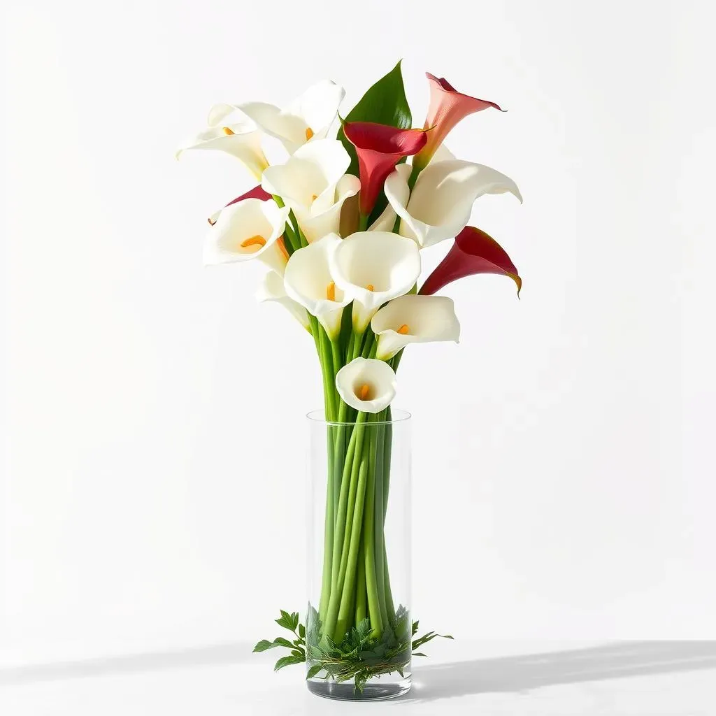 StepbyStep Guide to Creating Your Own Tall Calla Lily Arrangement