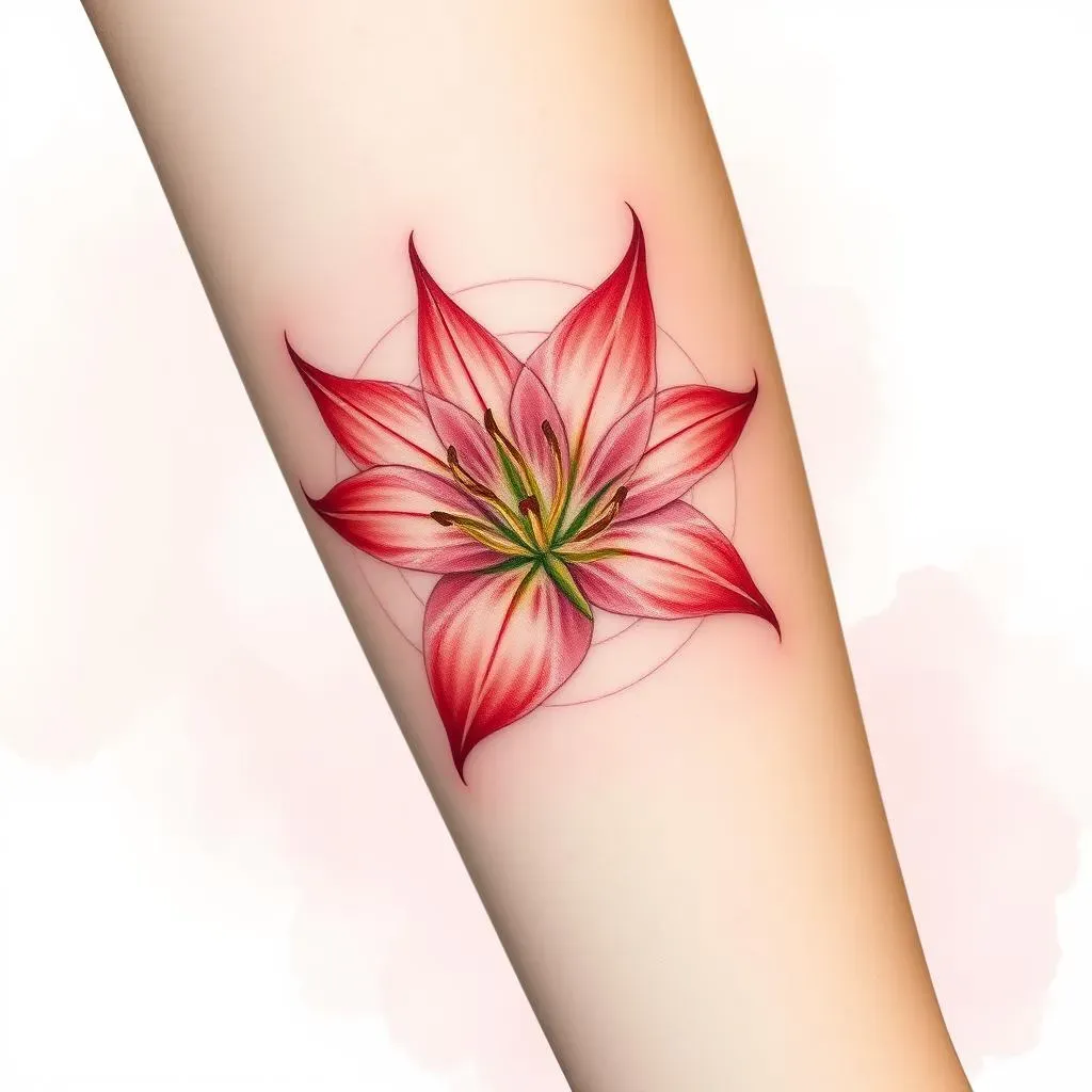 Stories Etched in Petals: Personal Meanings Behind Spider Lily Tattoos