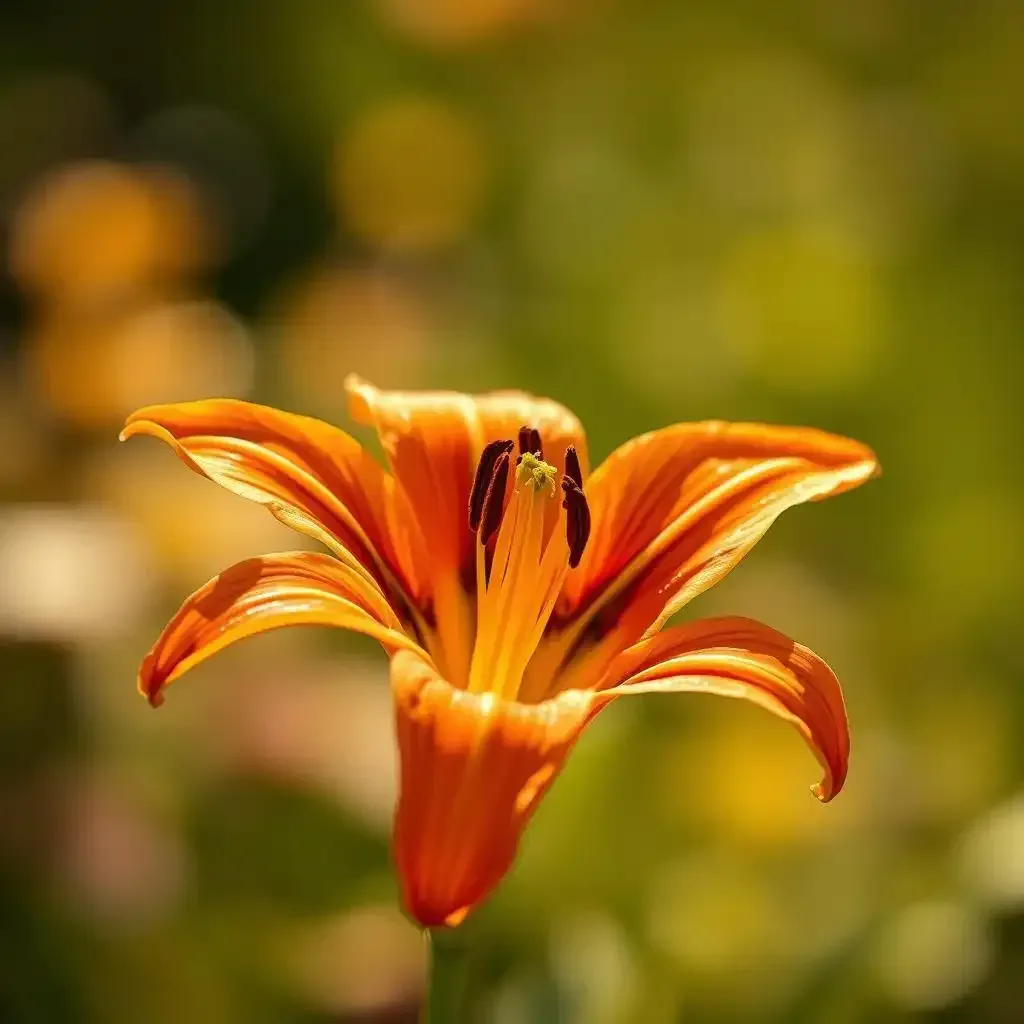 Stunning Photo Of Tiger Lily Flower