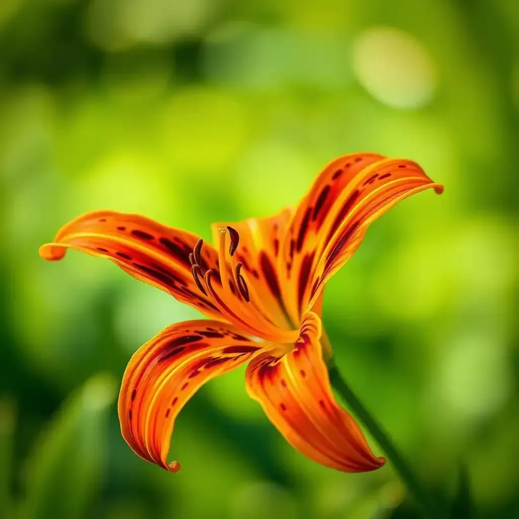 Stunning Photo Of Tiger Lily Flower - Lilyflower