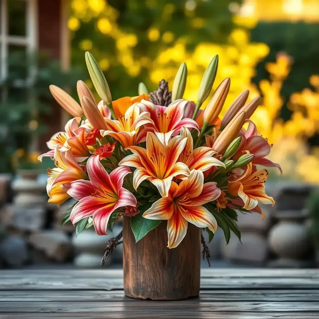 Stunning Stargazer Lily And Tiger Lily Arrangements Ideas And Inspiration