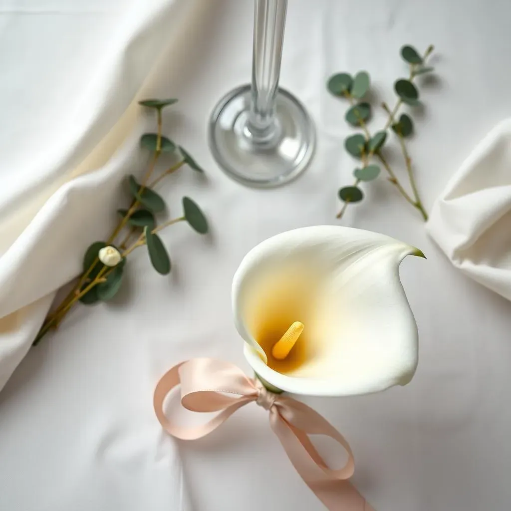 Styling Your Single Calla Lily Bouquet