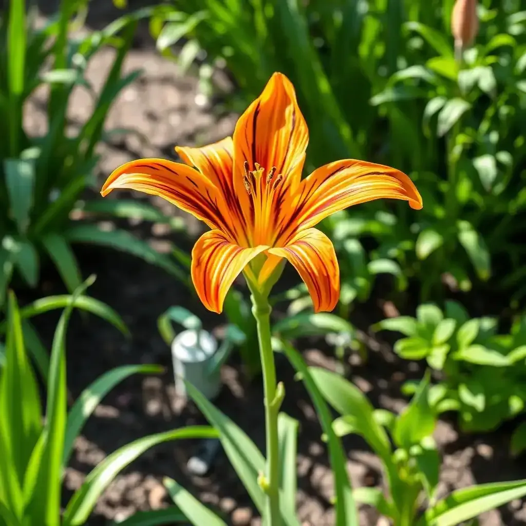 Sunlight Soil And Tiger Lily Flower Care The Perfect Environment